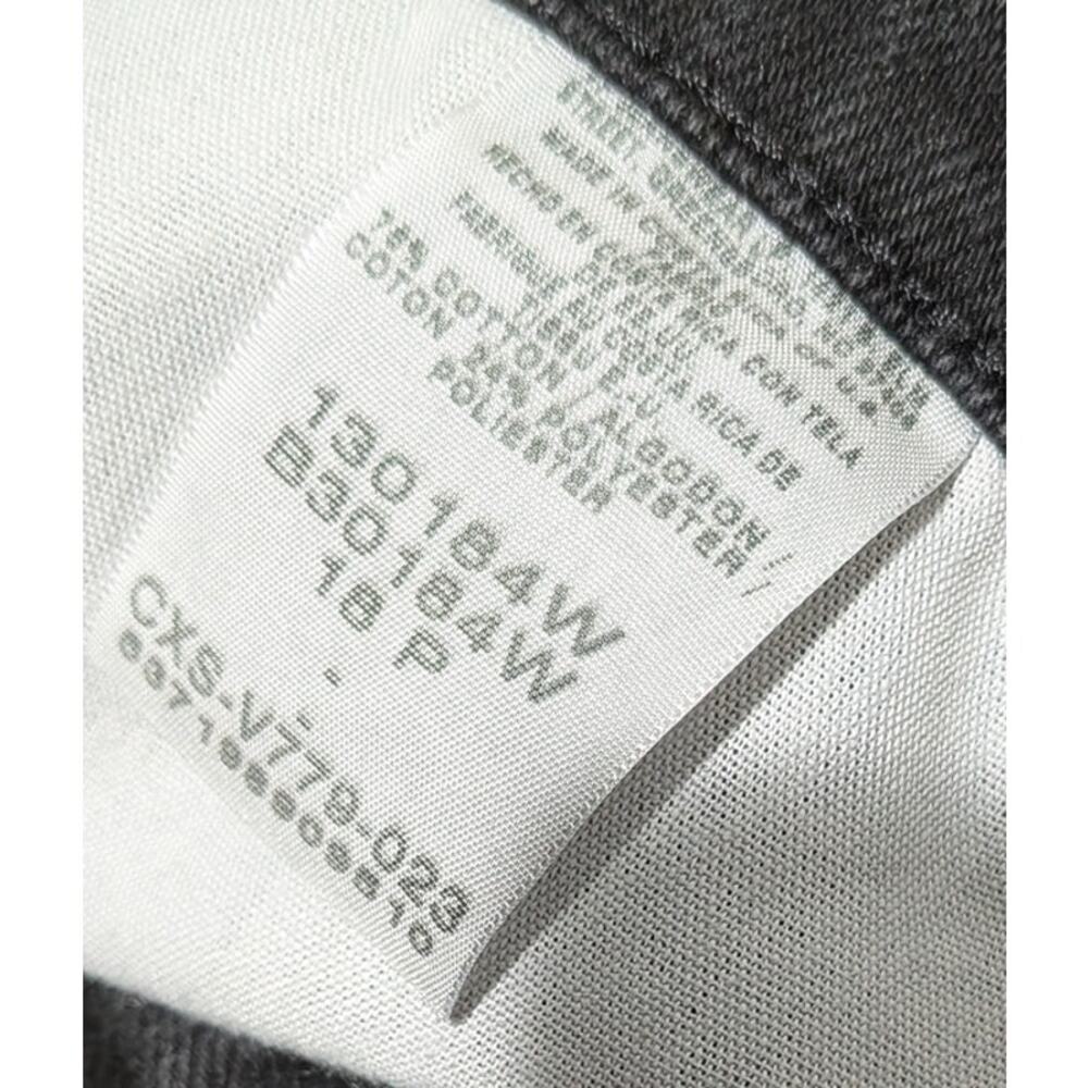 Vintage 90s Riders High Waisted Washed Black 18 Petite Mom Jeans - Picture 11 of 13